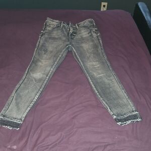 Judy Blue Women's Charcoal Grey Skinny Jeans